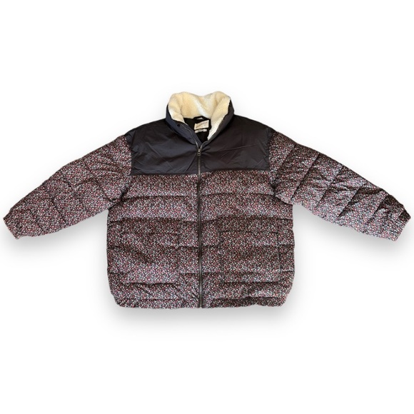 Universal Thread Goods Co. Brand Women’s Plus Size XXL Puffer Jacket Floral NWOT - Picture 4 of 8